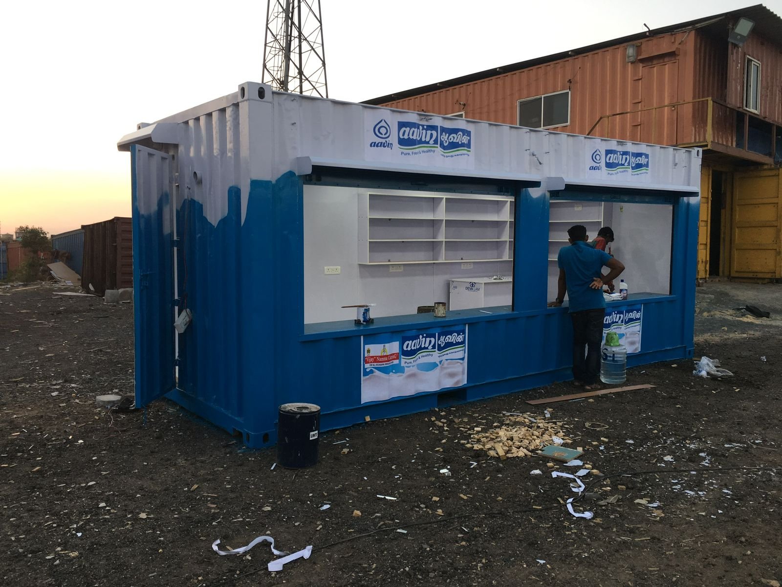 Restaurant container in chennai